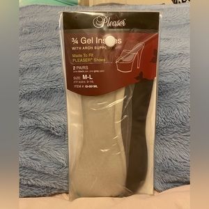Pleaser Gel Inserts With Arch Support